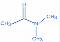 Dimethylacetamide structural formula Dimethylacetamide structural formula